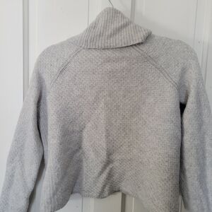 Banana Republic Cropped Merino Wool Turtleneck Sweater